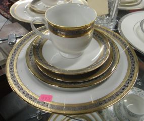  Rosenthal Classic China Rosenthal Classic China; cup, saucer, salad and dinner plate (Germany)