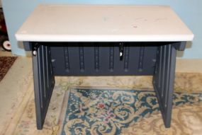  Plastic Desk 42" w., 30" h., 24" d.