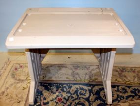  Plastic Desk 34" w., 30" h. 27" d.