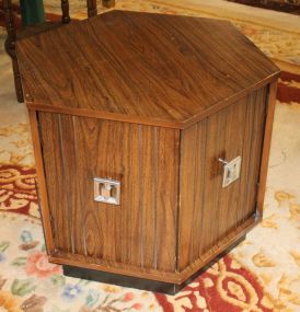  Octagon Side Table 20"h., 22"w.