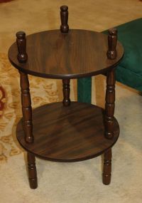  Two Tier Stand 25"h.