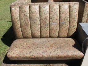  Restaurant Booth 48" w., 42" h. 25 1/2" d.