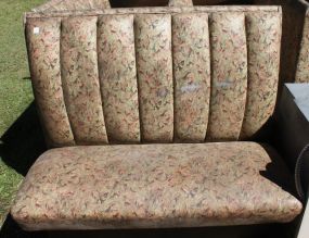  Restaurant Booth 48" w., 42" h. 25 1/2" d.