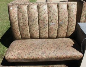  Restaurant Booth 48" w., 42" h. 25 1/2" d.