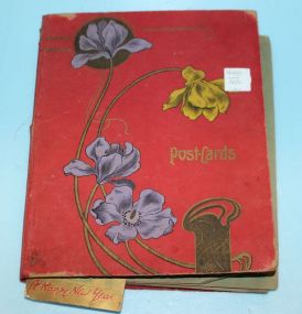  Antique 1900's Postcard Book