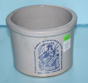  Tobacco Crock 4 1/2" h.