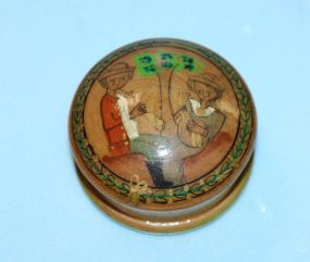  Small Wood Box 2 1/2" dia.