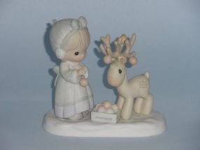  Merry Christmas Deer Bow and Arrow Mark. Released 1989. Serial 522317. Retired 1997.