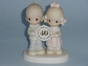  God Blessed Our Years Together W/ So Much Love and Happiness Cross Mark. Serial E-2859. Release Date 1984. Suspended Date 1996.