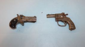 Two Vintage Cap Guns Derringers