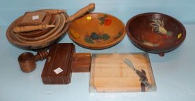  Group of Wooden Bowls