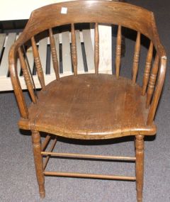  Early Tavern Arm Chair 31" h.
