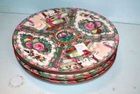  Set of Four Plates Made in Hong Kong; 10" dia.