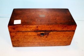  Tea Caddy Box 10" w., 5" d., 4 1/2" h.
