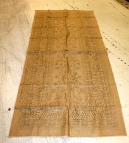  Shirvan Varese Burlap by Pearl K. McGown 35 3/4" w., 83" l.