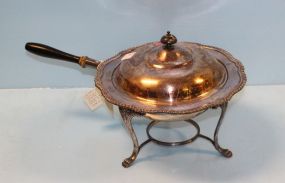  Silverplate Chafing Dish