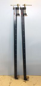  Two Pipe Clamps