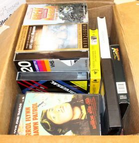 Box Lot of DVD and VHS Movies