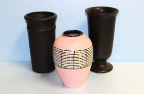  Decoration Deco Vases 8", 9"h.