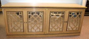  Four Door Credenza 74" w., 30" h., 20" d.