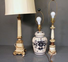  Three Decorative Lamps Description: Three Decorative Lamps