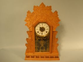 Oak Mantel Clock