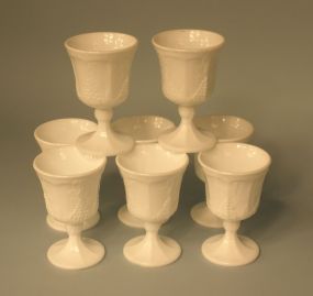 8 Milk Glass Desserts