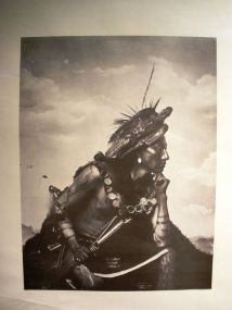 Clear Sioux,Indian F.A. RINEHART Print of Photo, N