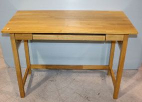 Computer Desk with Pullout Keyboard Shelf