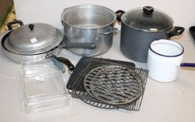 Pots, Pans, Grills & Enamel Pan