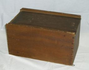 Dovetailed Candle Box with Sliding Top