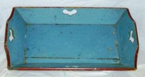 Blue Heart Apple Tray