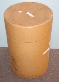 Paper Drum with Pillow Cover & Other Linens