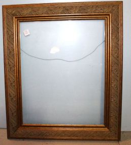 title: Carved Gold Frame description: 22" w., 26" h.