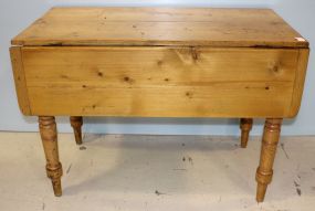 Antique Pine Drop Leaf Table