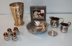 Napkin Rings, Coasters, Shell Dish & Cup