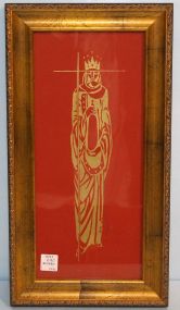 Silkscreen Signed Mildred Wolfe