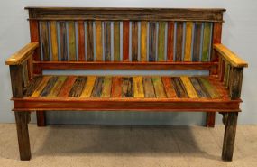 New Multicolored Bench 