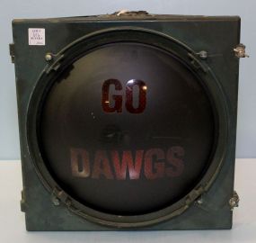 Go Dawgs Traffic Light