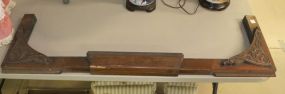 Oak Carved Fire Fender