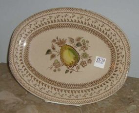 Johnson Bros. "Staffordshire Old Granite Fruit Sampler" Oval Platter