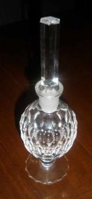 Cut Glass Perfume Bottle