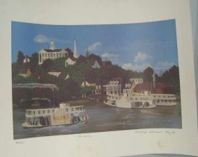 Print Titled "The Helios" by New Orleans Artist