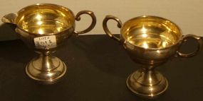 Sterling Silver Cream and Sugar