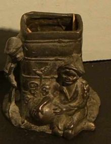 Victorian Silverplate Toothpick Holder