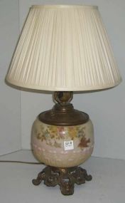 Oil Lamp Converted To Electric