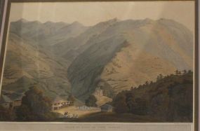 Large Framed Print By JB Fraser The "House of Rana of Cote Gooroo VI"