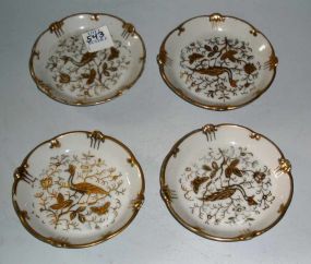 Set of 4 Floral Coasters