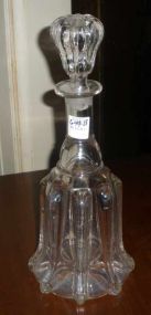 Pillar Blown Glass "Riverboat" Decanter