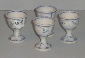 Set of 4 German Egg Cups
